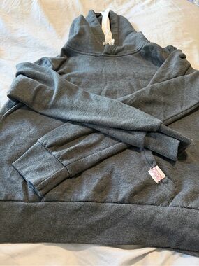 Reflex Women's Charcoal Gray Hooded Sweatshirt